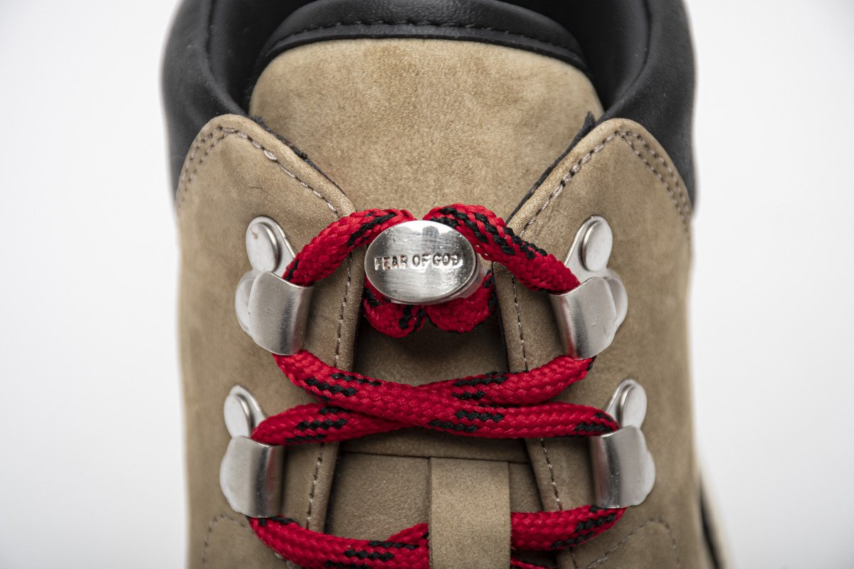 6S19-7015-NUC-304 Fear Of God 6TH Collection Hiker Olive Nubuck - Image 10