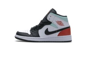 BQ6931-100 Air Jordan 1 Mid GS Black Toe
