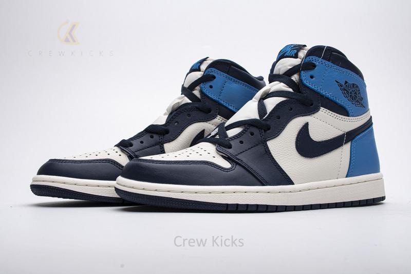 555088-140 Air Jordan 1 Retro High OG “Obsidian University Blue” - Image 3