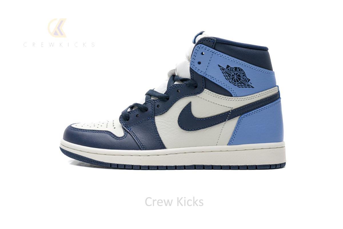 555088-140 Air Jordan 1 Retro High OG “Obsidian University Blue”