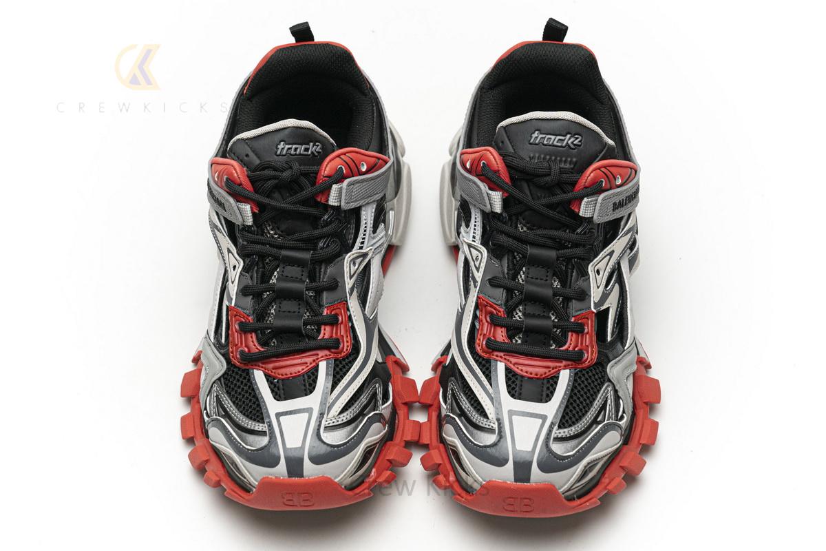 GT Batch Balanciaga Track Black Grey Red - Image 4