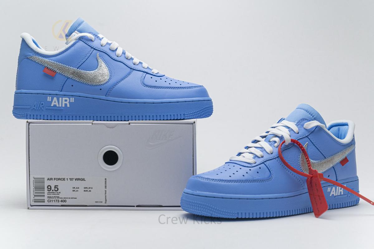 CI1173-400 OFF White X Air Force 1 ’07 Low MCA - Image 2