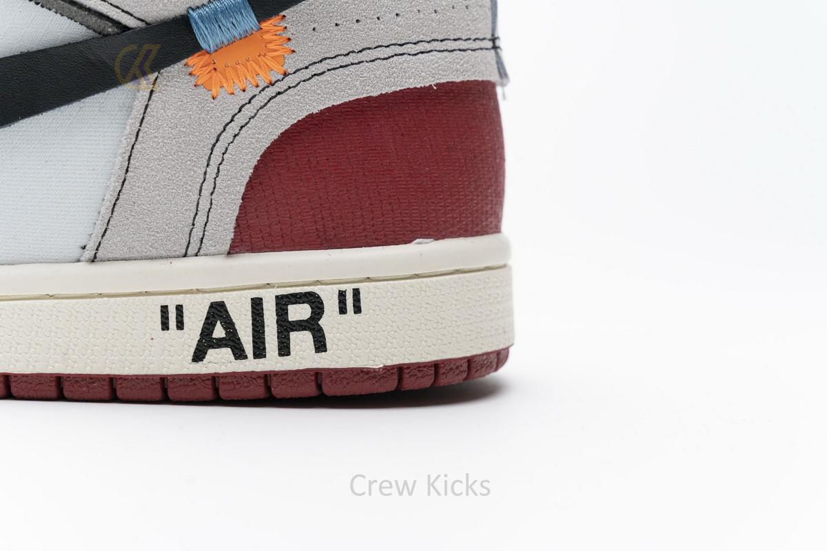Latest Version Jordan 1 Retro High Off-White Chicago - Image 7