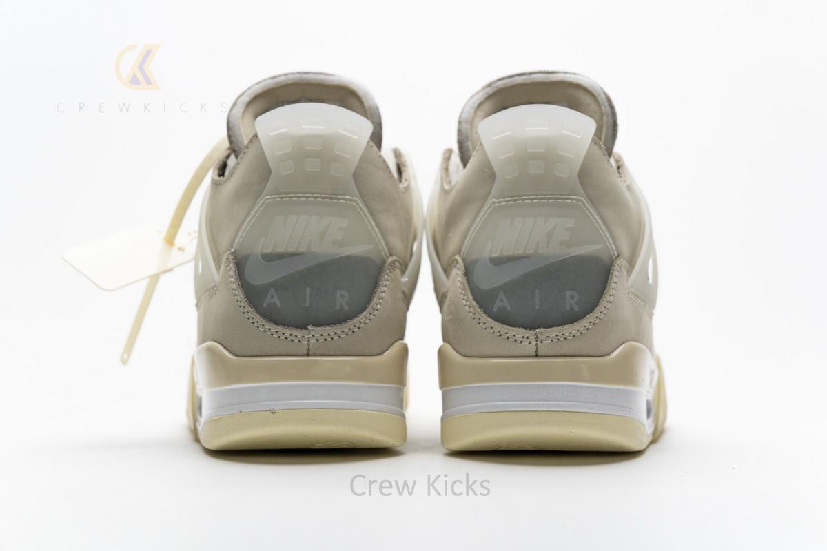 CV9388-100 OFF White x Air Jordan 4 Sail - Image 7