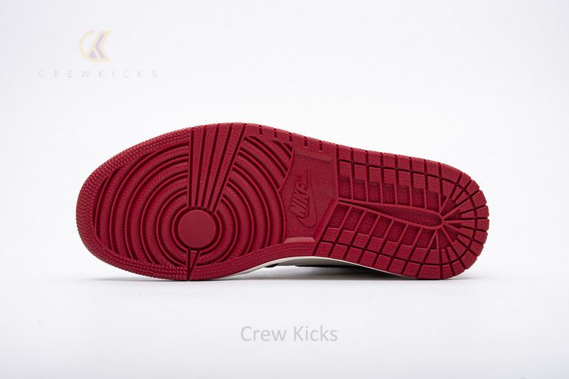 555088-610 Air Jordan 1 High OG“Bred Toe” - Image 9