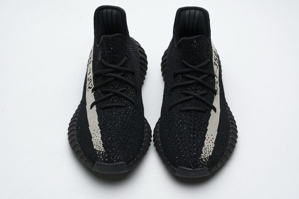 BY1604 Adidas Yeezy Boost 350 V2 Core Black-White Real Boost - Image 4
