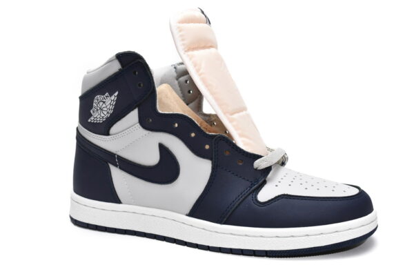 BQ4422-400 Air Jordan 1 High 85 Georgetown College Navy - Image 5